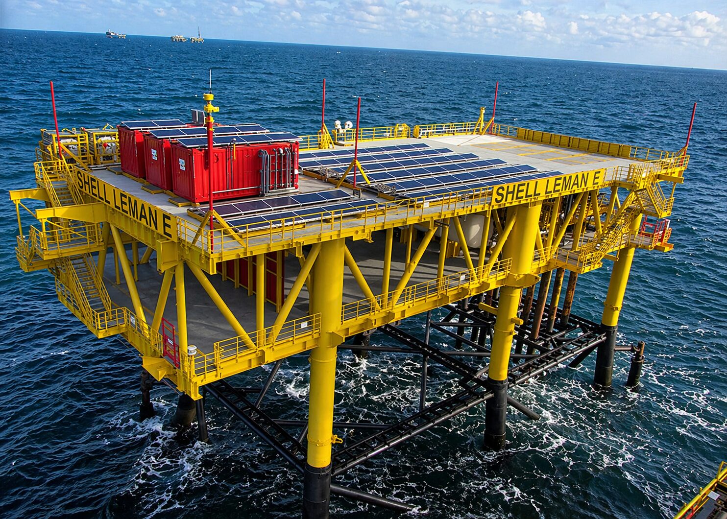 Hybrid Power System on Platforms of Shell ONEgas